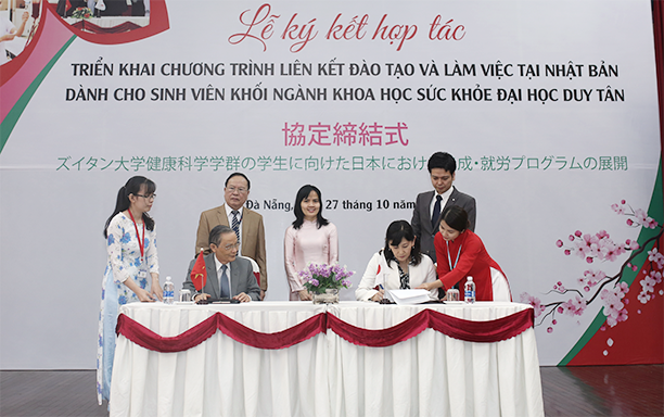 Đại học Duy Tân Hợp tác Phát triển Nhân lực Điều dưỡng với Tập đoàn SEIREI, Nhật Bản