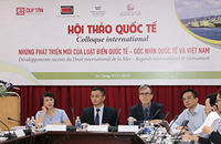 Hội thảo với Chủ đề “Những phát triển mới của Luật Biển quốc tế - Góc nhìn quốc tế và Việt Nam”