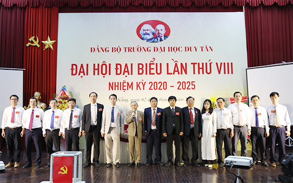 Đại hội Đại biểu Đảng bộ trường Đại học Duy Tân lần thứ VIII, nhiệm kỳ 2020-2025
