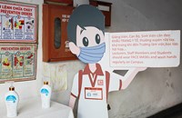 Sinh viên Duy Tân Nghiêm túc Phòng dịch COVID-19 khi trở lại trường sau Tết Tân Sửu